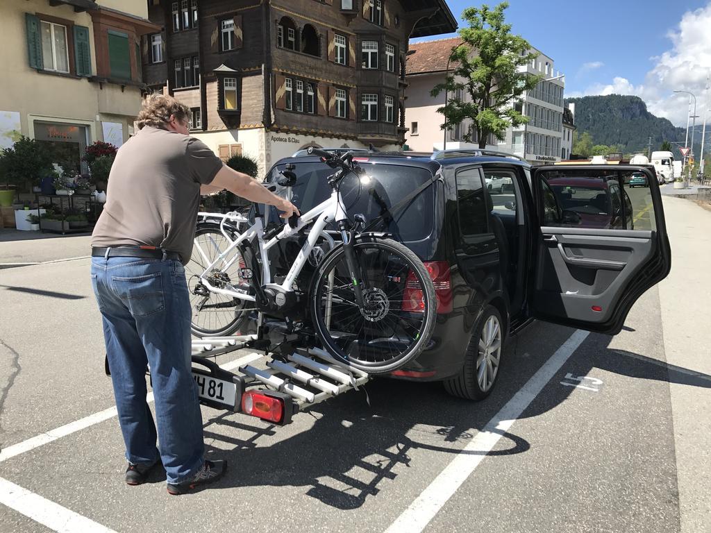 Ferienwohnung Laax Mit Traumblick, Grossem Balkon Und Terrasse Exteriér fotografie