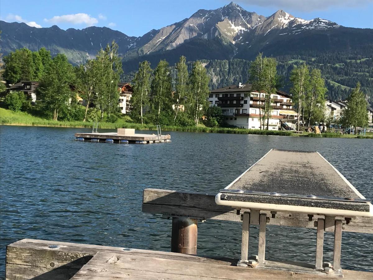 Ferienwohnung Laax Mit Traumblick, Grossem Balkon Und Terrasse Exteriér fotografie